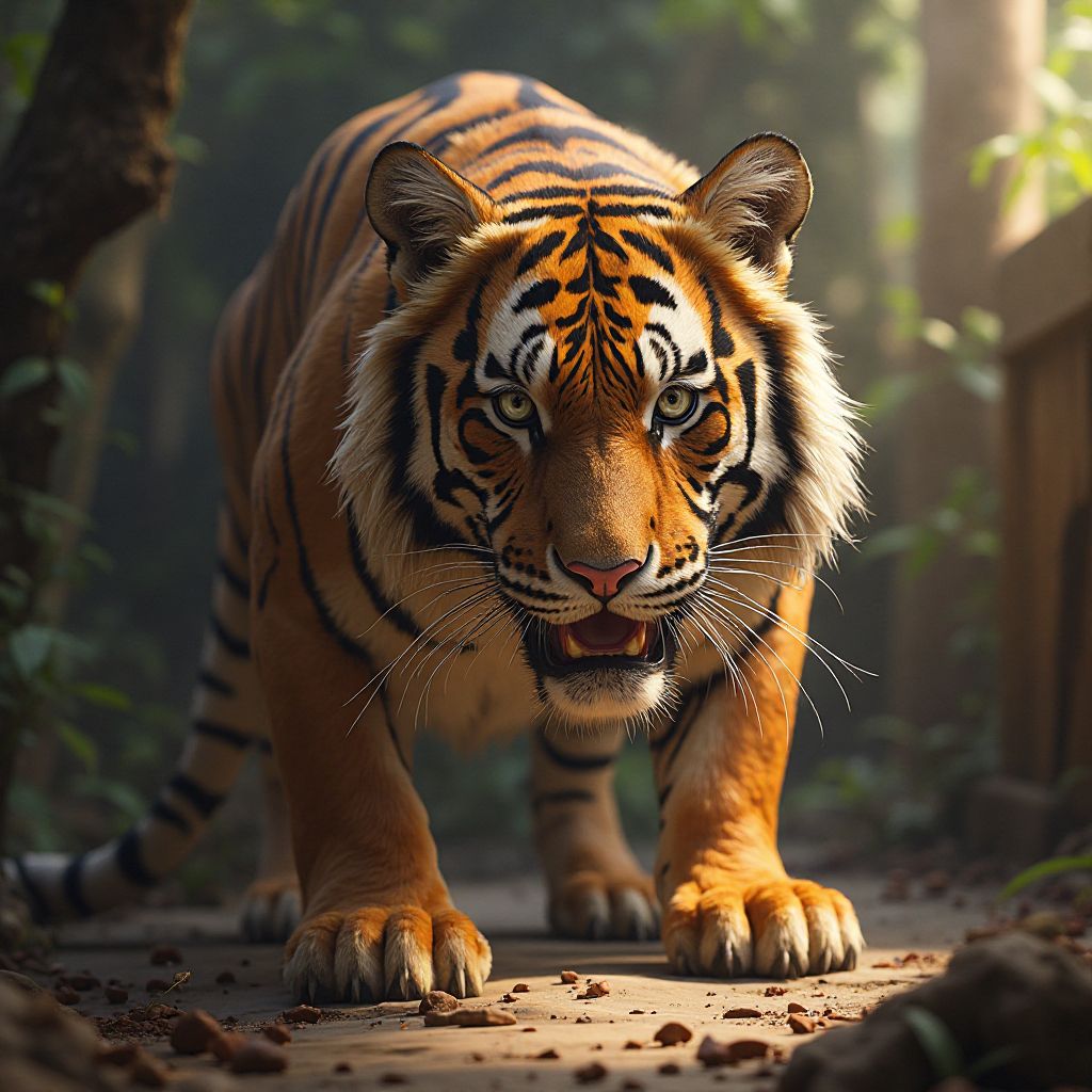 Representação do Tigre da Sorte